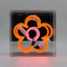Locomocean - Daisy Mini Glass Neon Sign (4 Colors Available)