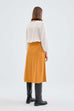 Compania Fantastica - High Waist Cord Skirt