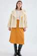 Compania Fantastica - High Waist Cord Skirt