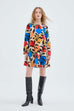 Compania Fantastica - Printed A Line Dress