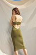 Dress Forum - Cutout Body Con Midi (3 Colors Available)