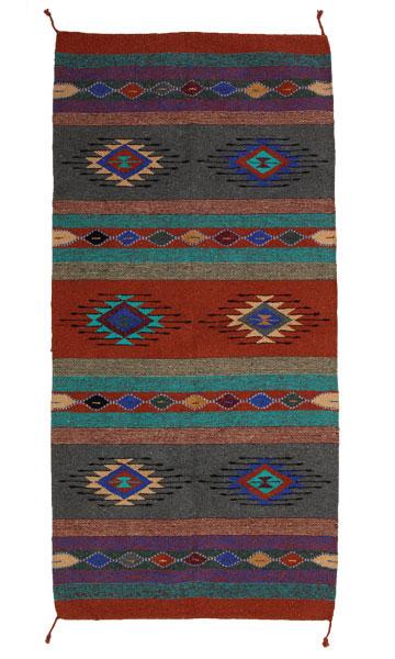 Southwest Multi Diamond Azteca Acrylic Rug
