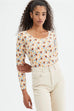 Compania - Floral LS Blouse