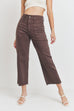 Just Black - Higth Rise Utility Wide Leg