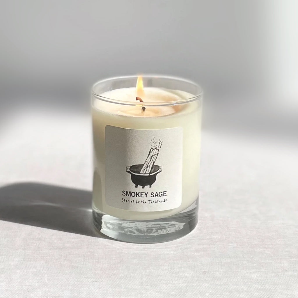 Species by the Thousands - Smokey Sage Soy Candle