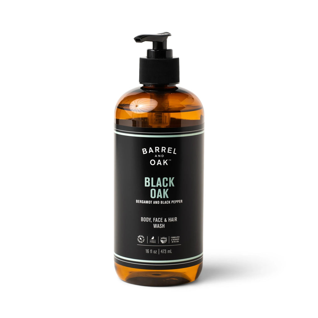 Barrel & Oak - Black Oak 16oz Body Wash