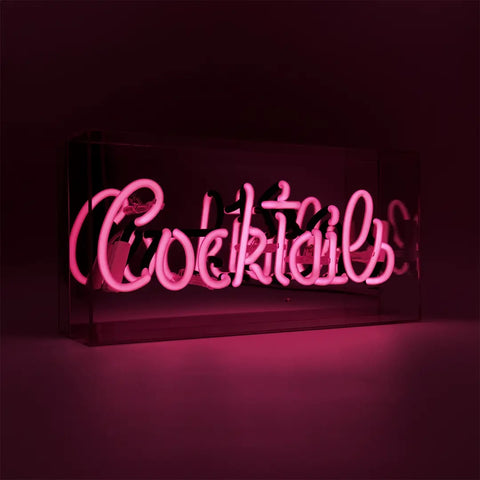 Locomocean - Cocktails Neon Sign