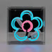 Locomocean - Daisy Mini Glass Neon Sign (4 Colors Available)