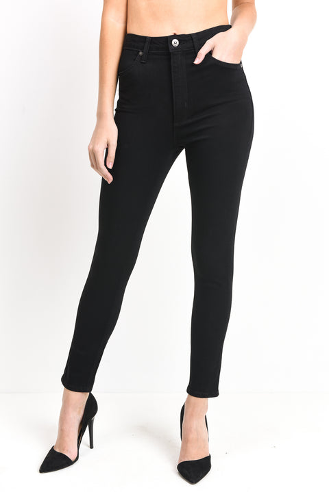 Just Black Denim - High Rise Crop Skinny