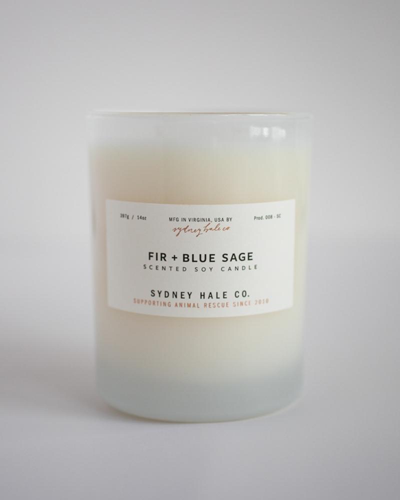 Sydney Hale Co - Fir & Blue Sage Candle