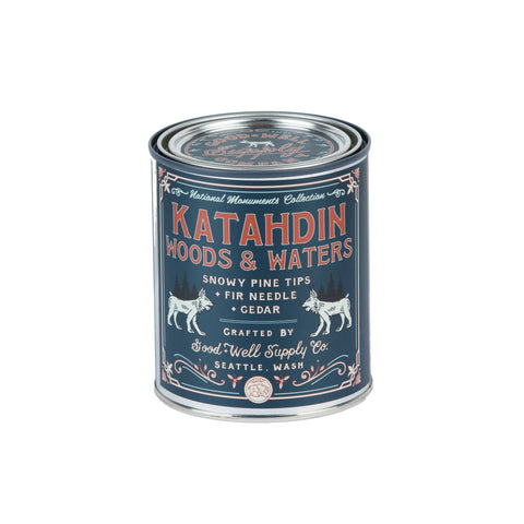 Good & Well Supply Co - Katahdin Woods & Waters Candle