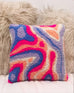 Meta Bird - Tufted Abstract Pillow