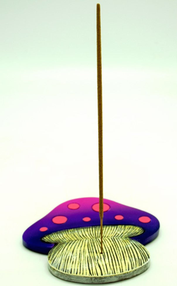 Mushroom Flat Incense Burner