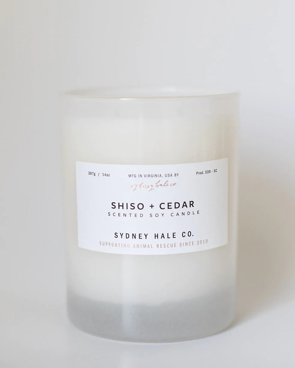 Sydney Hale Co - Shiso + Cedar Candle