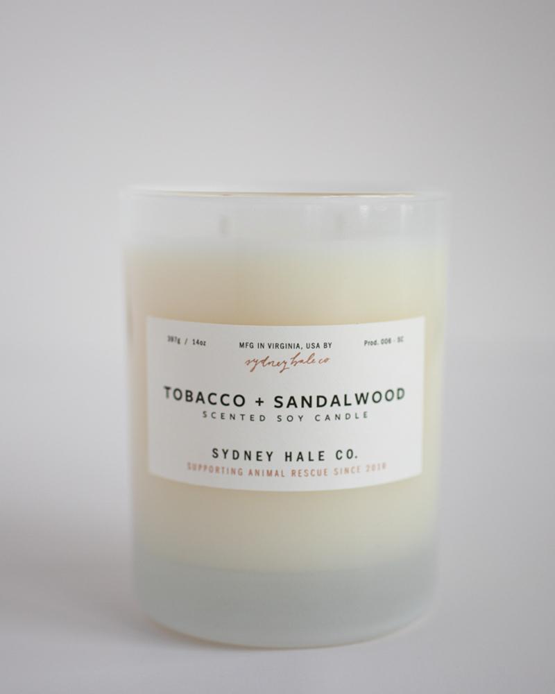 Sydney Hale Co - Tobacco & Sandalwood Candle