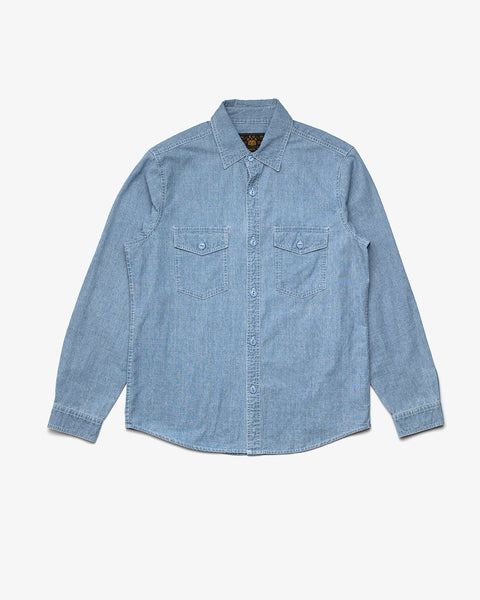 Deus - USN Chambray Shirt (Available in 2 Colors)