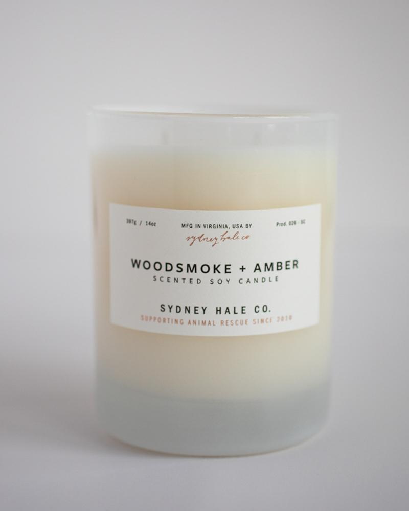 Sydney Hale Co - Woodsmoke & Amber Candle