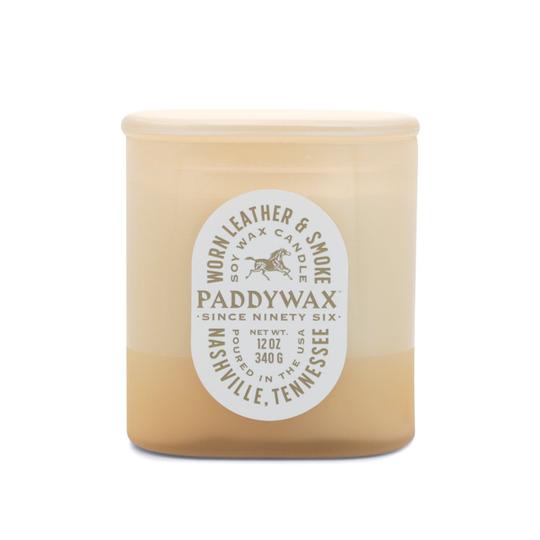 Paddywax - Worn Leather + Smoke Vista 12 oz. Candle